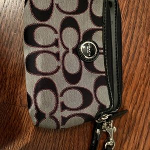 Vintage coach purse wristlet/wallet
